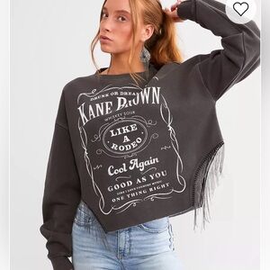 Kane Brown fringe Graphic Sweatshirt